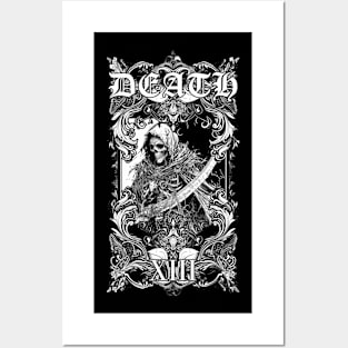 Death Tarot Occult 13 Posters and Art